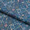 1 Yard Tribal Ethnic Foil Printed Spandex Fabric Stretch Dancewear Cosplay 56 inch Width